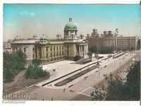 Postcard Yugoslavia, Belgrade National Assembly 2 *