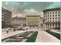 Κάρτα Γιουγκοσλαβία, το Βελιγράδι πλατεία Μαρξ και ο Ένγκελς *