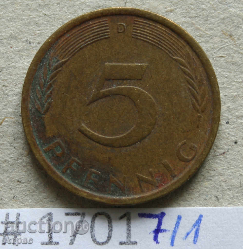 5 πφένιχ 1971 D - FGR