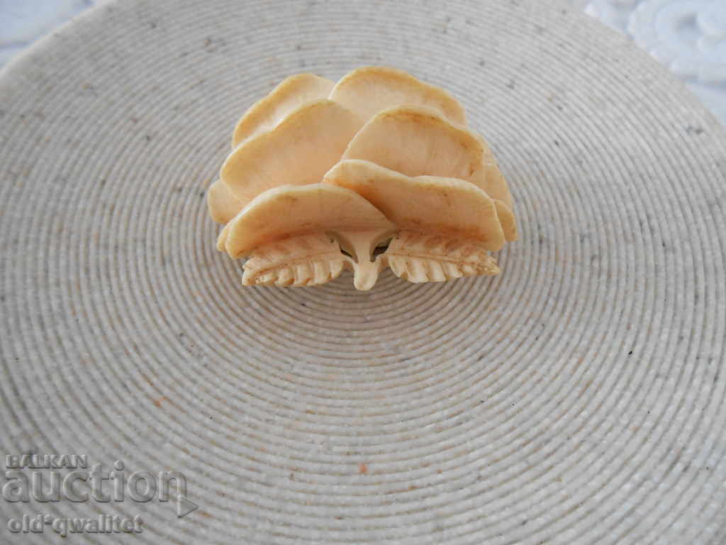 Gorgeous Rose from the Erbach School BROOCH, 3D: 42/35/15 mm - 6