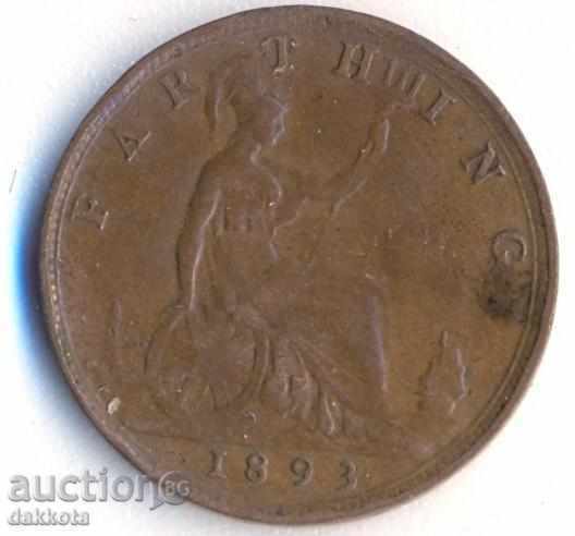 Ηνωμένο Βασίλειο φαρθίνγκ 1893 Βικτώρια