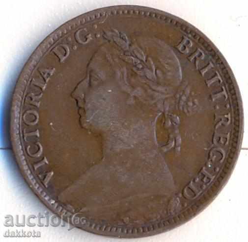 Великобритания фартинг 1885 година Виктория с цена 6.00 лв. | € 3.07 Великобритания фартинг 1885 година Виктория с цена 6.00 лв. | € 3.07