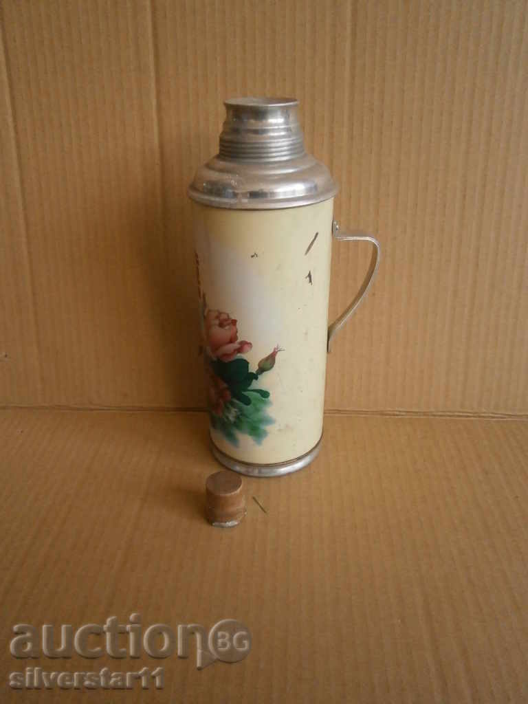 Old thermos, ketchie, bottle, bottle, bottle - 5 Old thermos, ketchie, bottle, bottle, bottle - 5