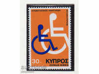 1975. Cipru. Conferința europeană a persoanelor cu handicap.