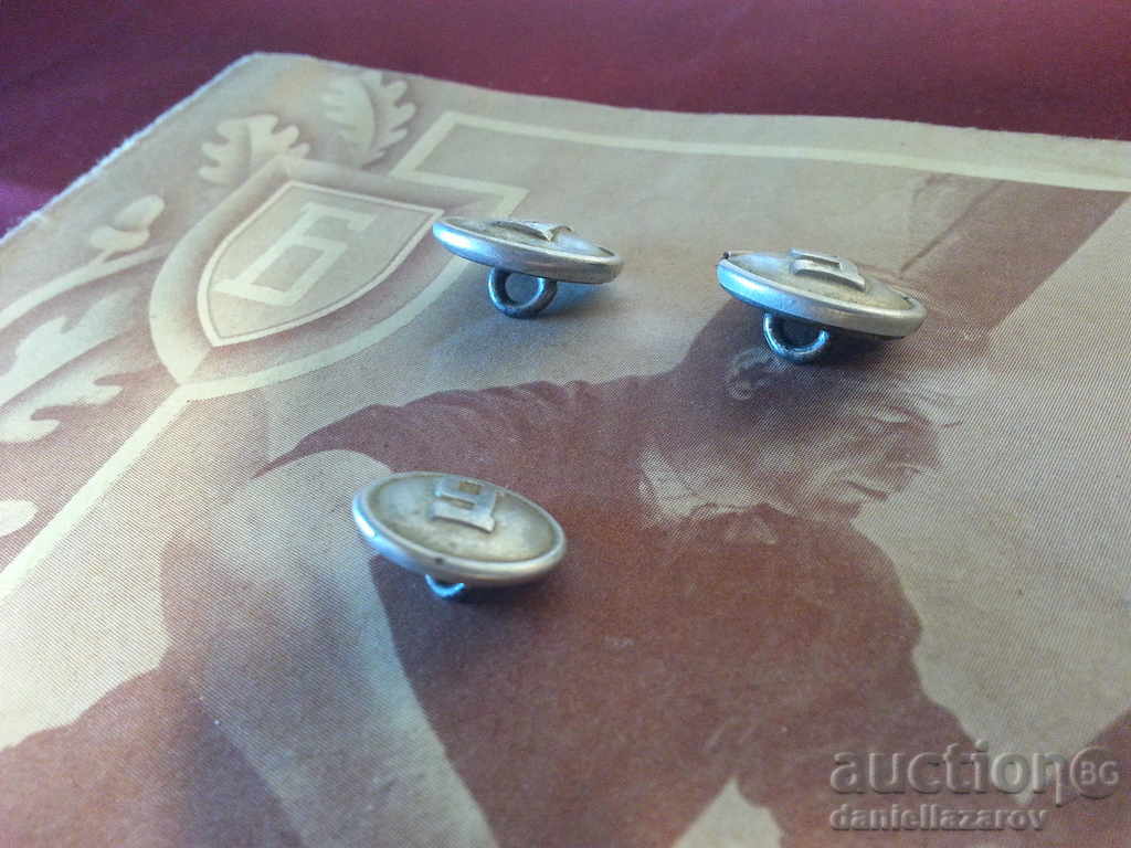 Auction Very Rare Buttons from BRENNIK's Uniform, Brannik Auction Very Rare Buttons from BRENNIK's Uniform, Brannik