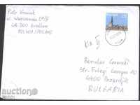 Traveled Envelope with Architecture 2006 from Poland