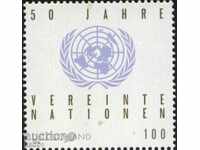 Чиста марка 50 години ООН 1995 от Германия