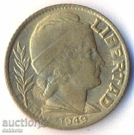 Аржентина 5 сентавос 1949 година с цена 2.40 лв. | € 1.23