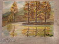 акварел П.Петров