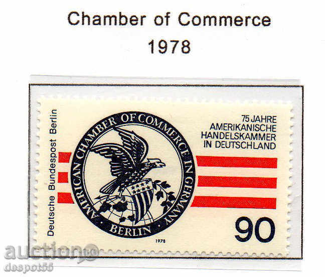 1978. Berlin. 75 years American Chamber of Commerce in Germany.