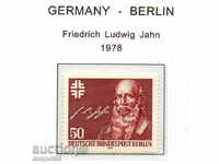 1978. Berlin. Friedrich Ludwig (1778-1852), o figură de sport.