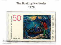 1978. Berlin. Karl Hofer (1878-1955), artist.