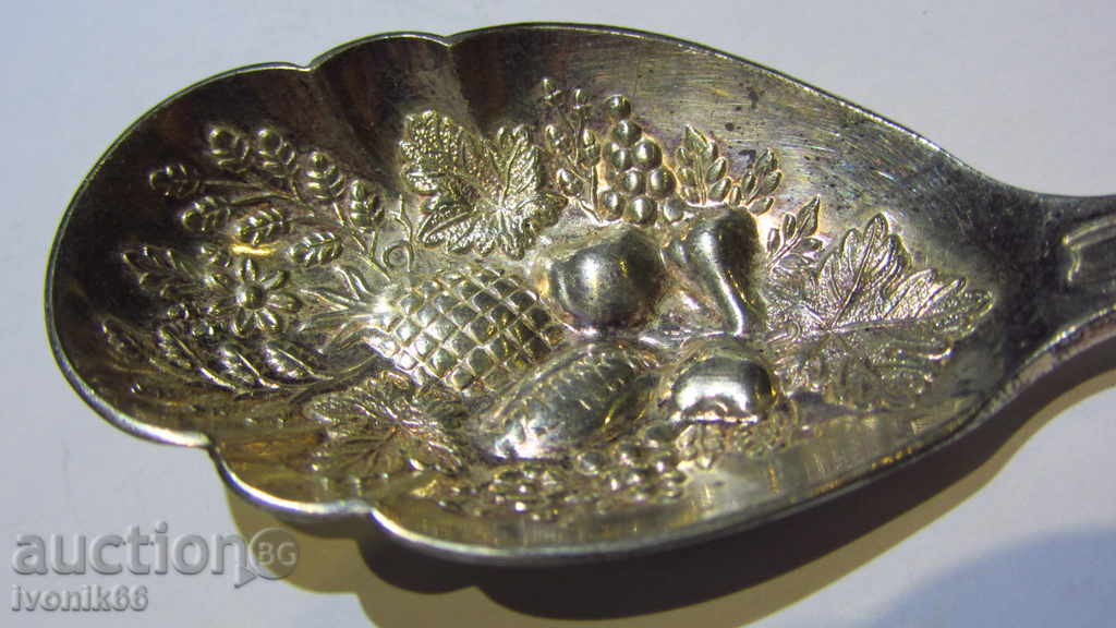 SILVER- spoon- 925 mother of pearl super beauty x3 levs / city mark with price 218.00 BGN | € 111.46 SILVER- spoon- 925 mother of pearl super beauty x3 levs / city mark with price 218.00 BGN | € 111.46