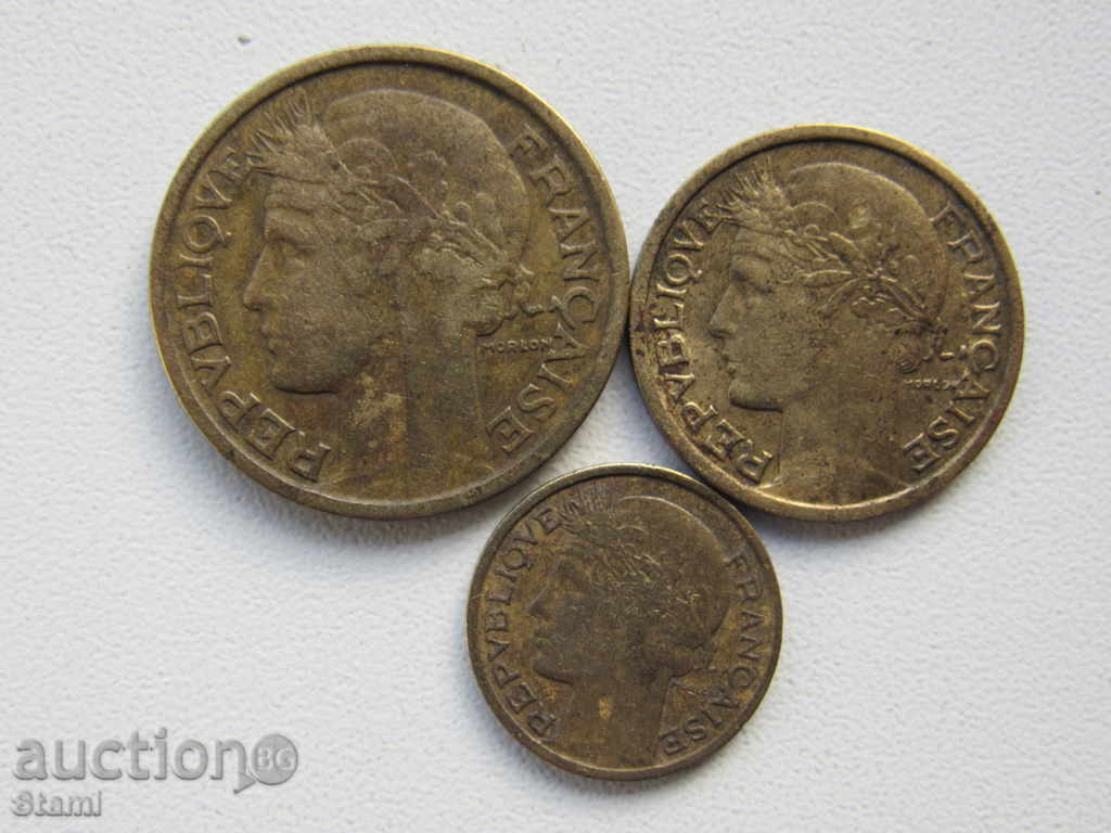 Auction  Set 1, 2 francs and 50 centimeters - 1937, France, 202 D
