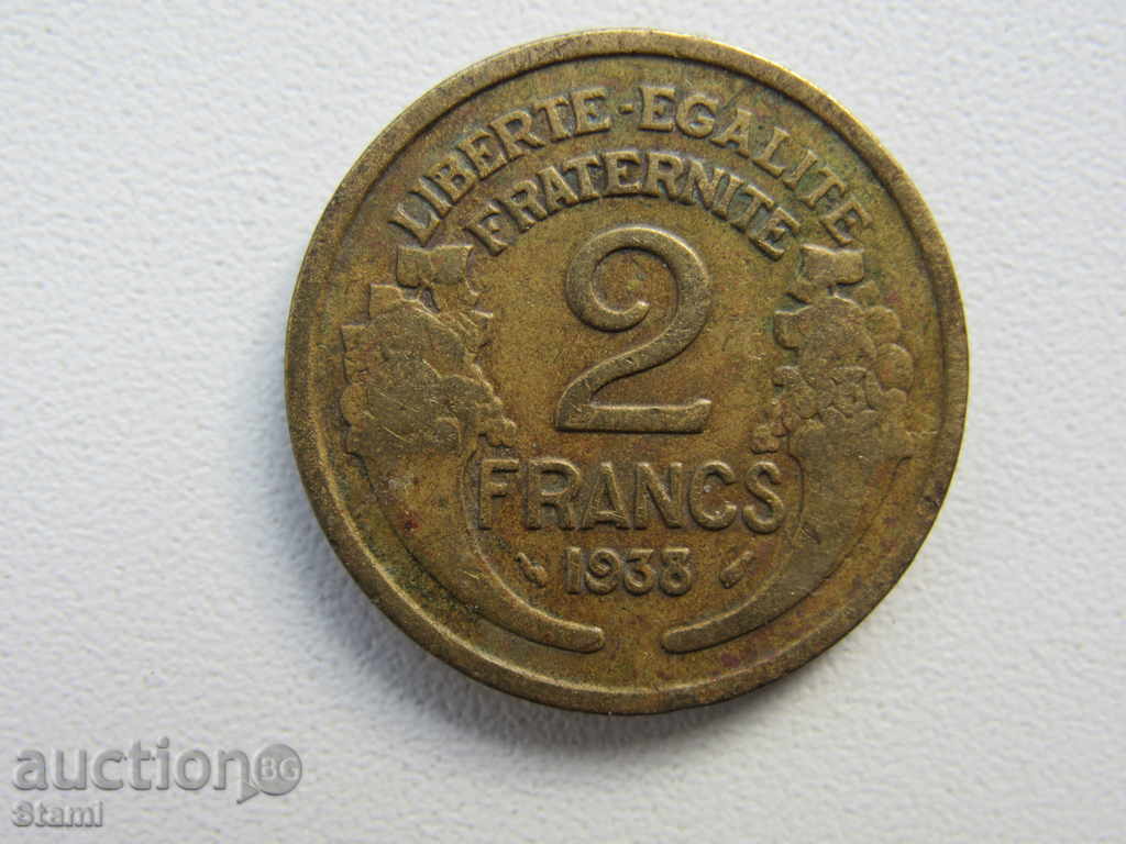 Set 1, 2 francs and 50 centimeters - 1938, France, 203 D - 5