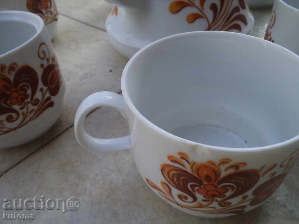 Auction GERMAN BABY PORCELAIN TEA OR COFFEE SERVICE Auction GERMAN BABY PORCELAIN TEA OR COFFEE SERVICE