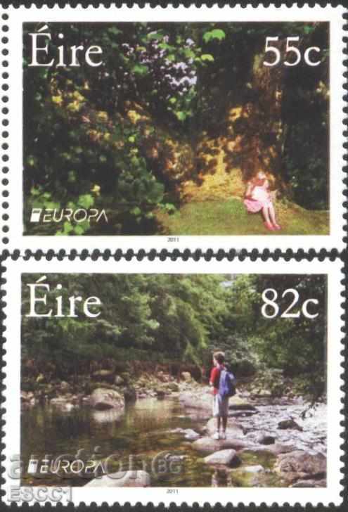 Чисти марки Европа СЕПТ   2011  от Ирландия