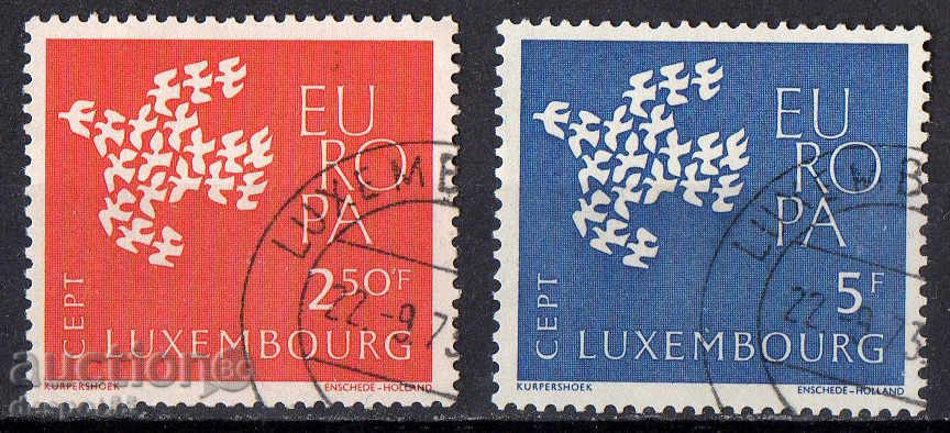 1961 Luxembourg. Ευρώπη.