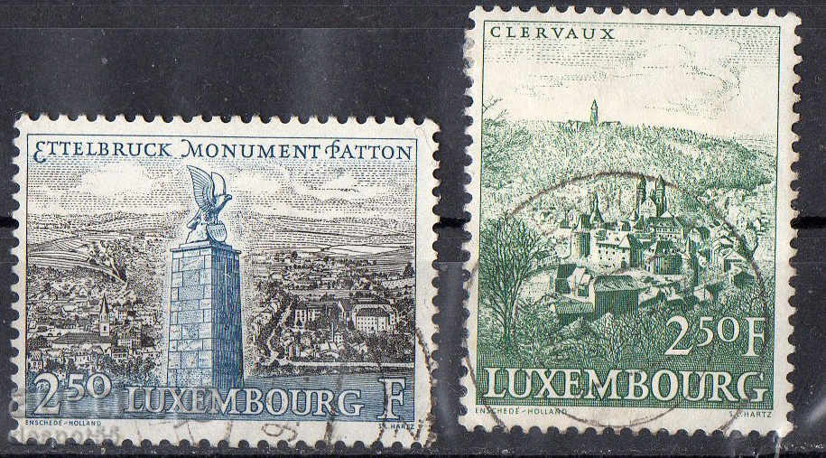 1961 Luxemburg. Turism. Vizualizări.