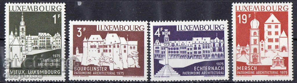 1975. Люксембург. Европейска архитектура.