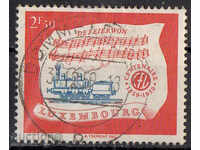 1959 Luxemburg. 100 de ani de cale ferată.