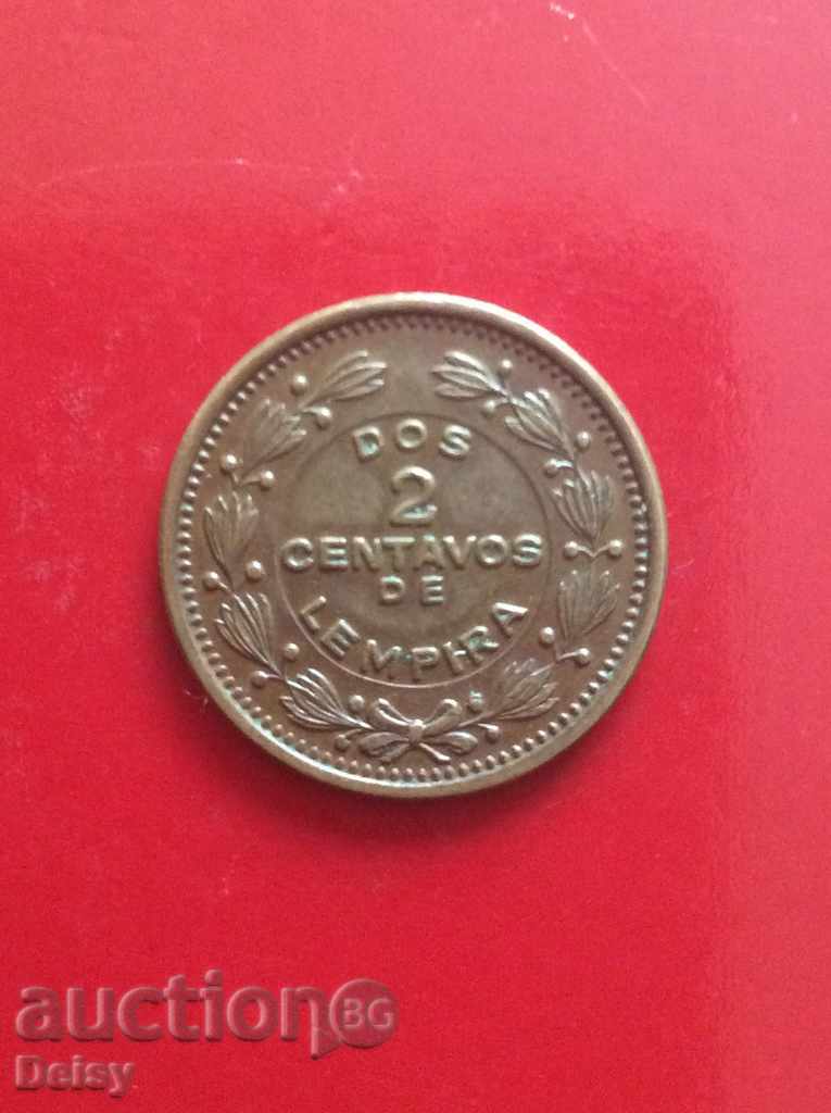 Хондурас 2 центавос 1956г.