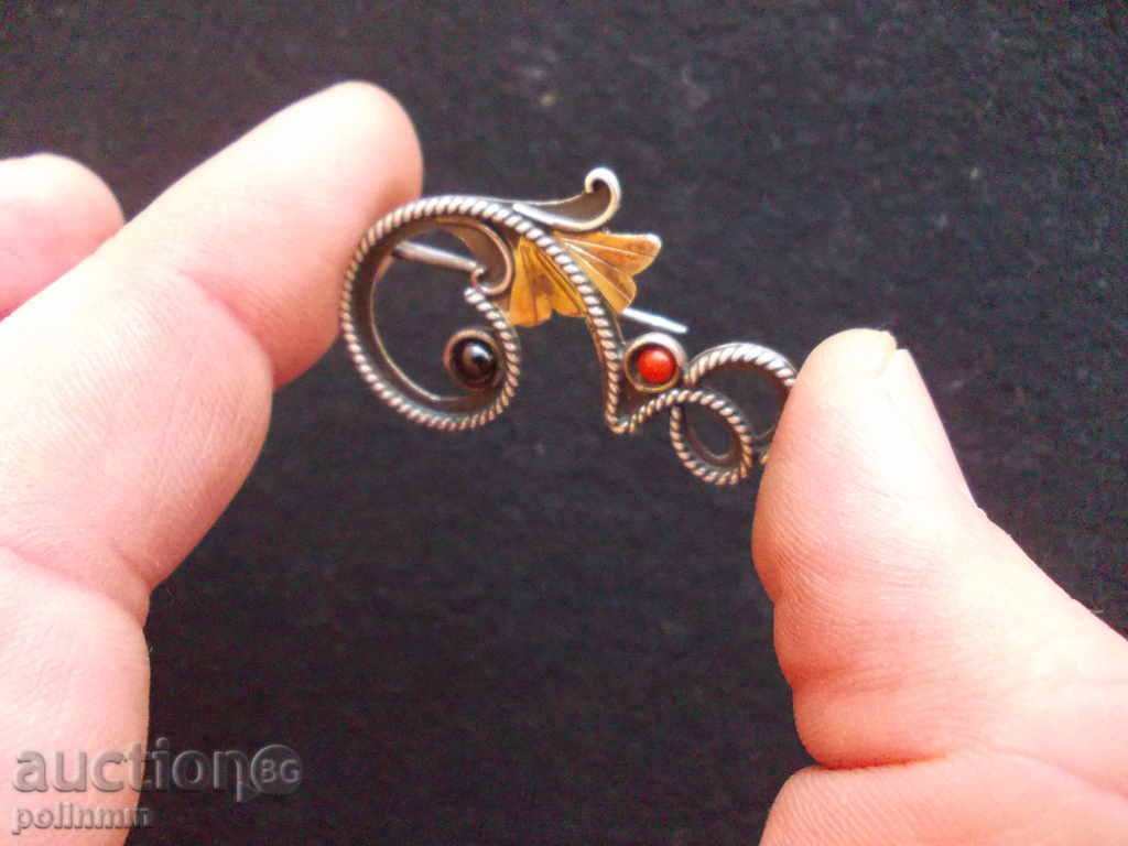 Silver brooch - vintage - 5 Silver brooch - vintage - 5