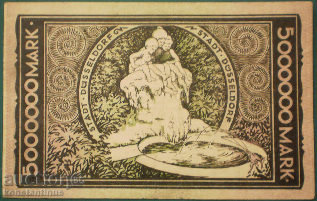 Germania Düsseldor 5.000.000 Marki 1923 VF + Rare cu preț € 8.18 | 16.00 BGN