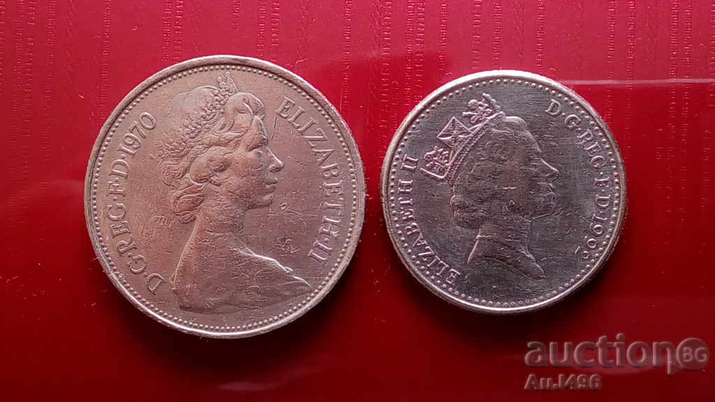 Lot de Marea Britanie 2 x 10 pence cu preț € 2.99 | 5.85 BGN