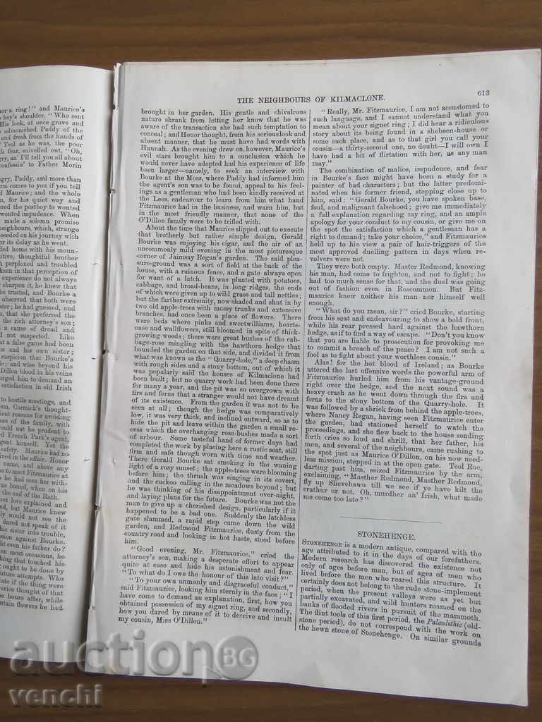 Auction  1872 - THE MAGAZINE - THE LEISURE HOUR