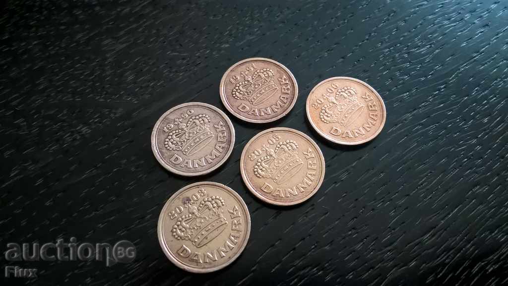 Auction Lot coins - Denmark - 25 pore | 1990 - 2006 Auction Lot coins - Denmark - 25 pore | 1990 - 2006