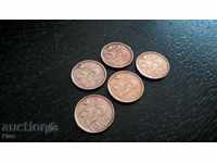 Lot coins - Denmark - 25 pore | 1990 - 2006