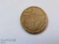 ЮАР - 20 цента, 1993 г. - 219 D