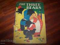 Стара детска книжка Тhe three bears американско издание 1928