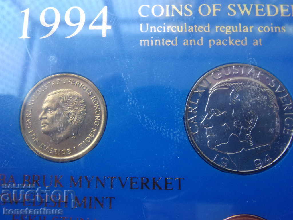 Licitație Suedia Mint Set 1994 UNC Rare