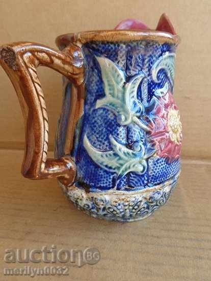 Κανάτα με γλάσο mazholika, Κύπελλο τέλη του 19ου αιώνα - 7 Κανάτα με γλάσο mazholika, Κύπελλο τέλη του 19ου αιώνα - 7