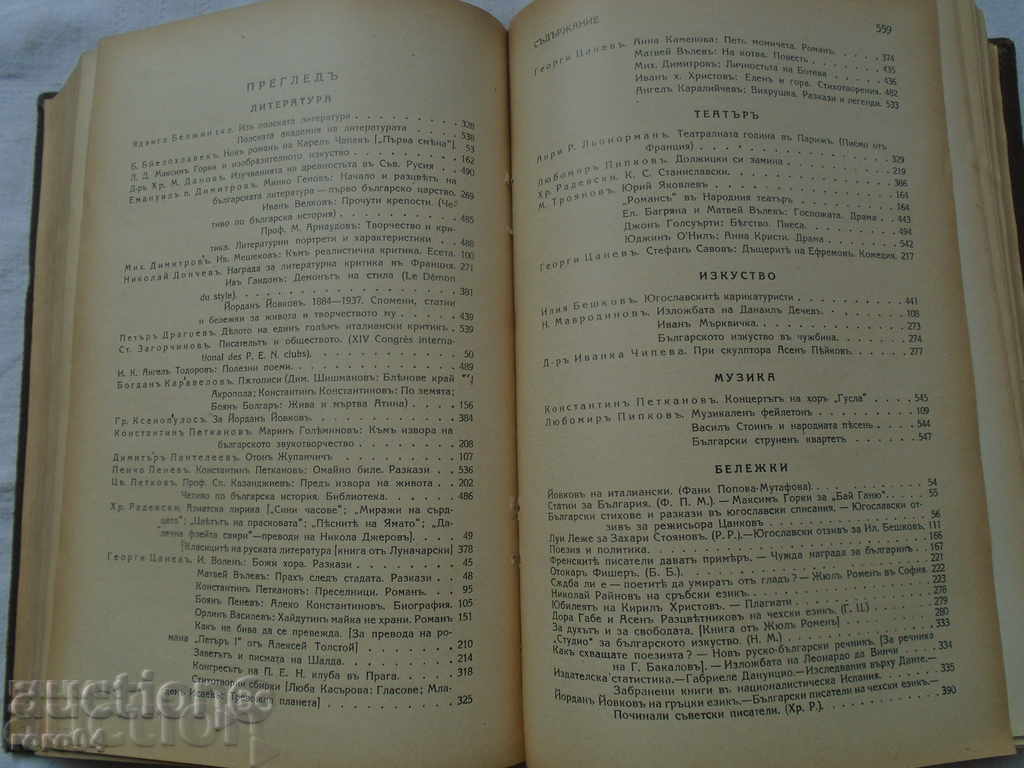 ART AND CRITICISM - G. TSANEV YEAR I and II - 1938 with price 216.00 BGN | € 110.44 ART AND CRITICISM - G. TSANEV YEAR I and II - 1938 with price 216.00 BGN | € 110.44