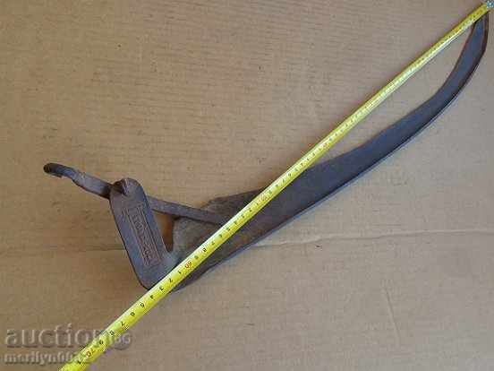 Auction Old hand-forged mowing hair, wrought iron Auction Old hand-forged mowing hair, wrought iron