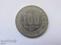 Камерун - 100 франка, 1975 г.  (рядка)-227 D