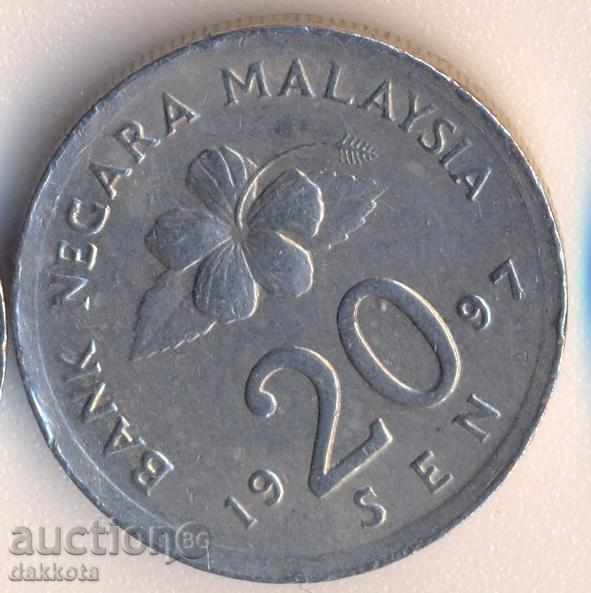 Μαλαισία 20 σεντς 1997