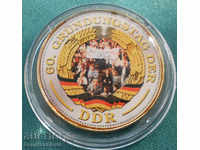 GDR 5 Mark 1969 Rare Gilding