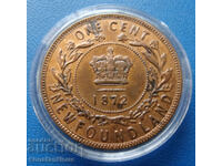 Newfoundland 1 Cent 1872 Rar