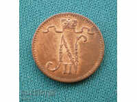 Russia - Finland 1 Penny 1915 UNC Rare