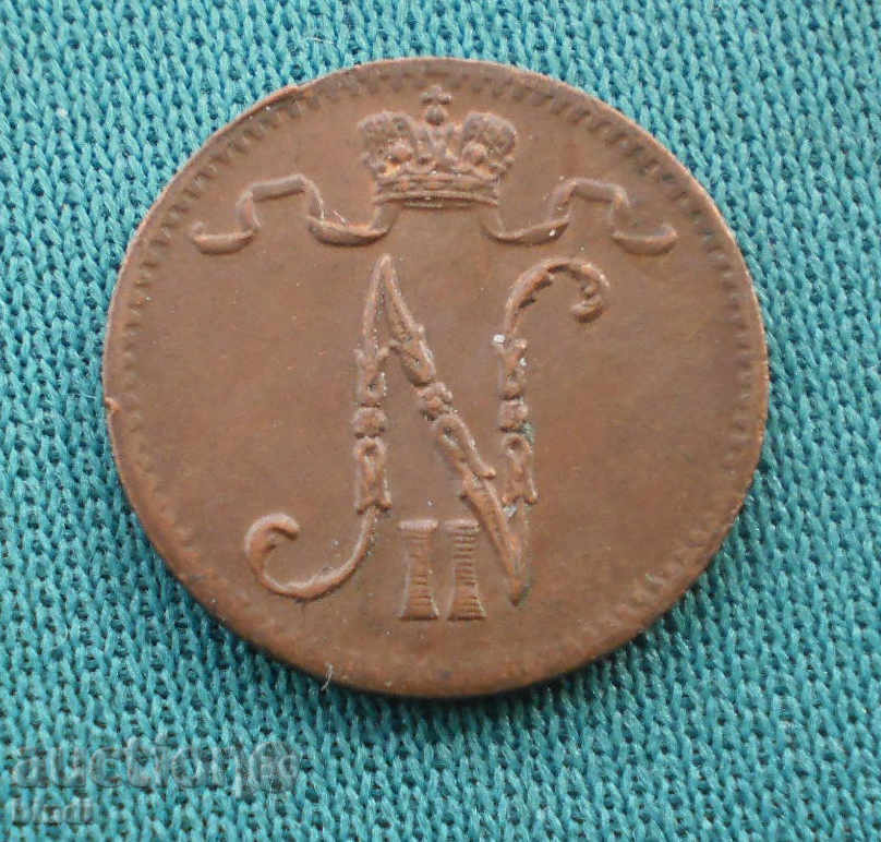 Rusia - Finlanda 1 Penny 1916 UNC Rare