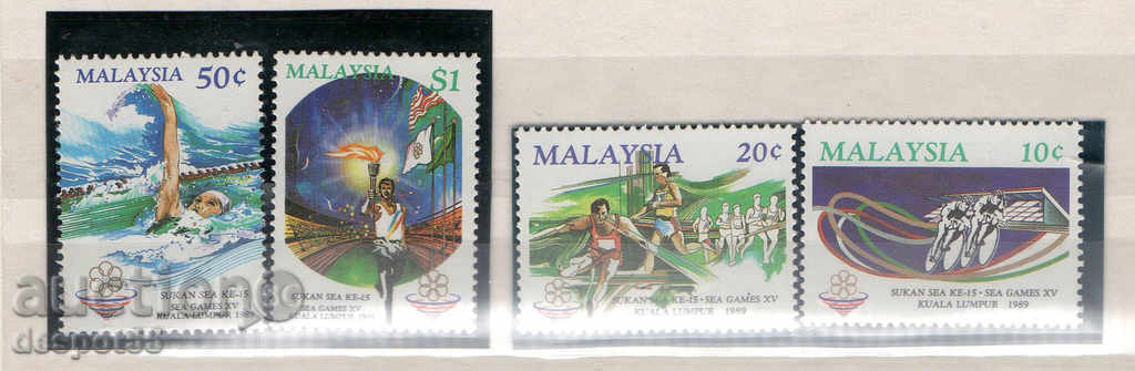 1989. Μαλαισία. Αθλητικά Παιχνίδια της Νοτιοανατολικής Ασίας (ΣΠΕ).