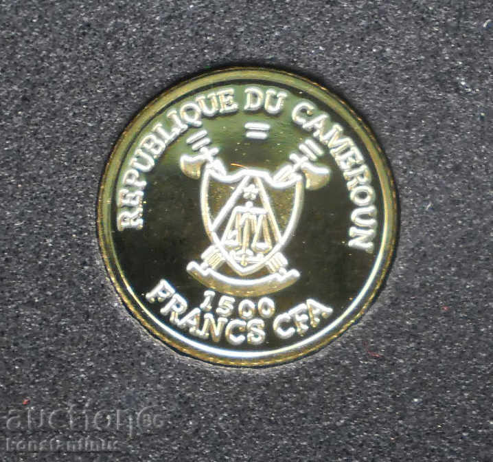 Cameroon (VI) 1500 Francs 2012 PROOF UNC Very Rare with price € 58.80 | 115.00 BGN Cameroon (VI) 1500 Francs 2012 PROOF UNC Very Rare with price € 58.80 | 115.00 BGN