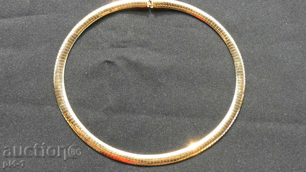 Old gilt necklace - 18k