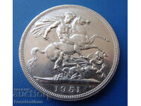 Anglia 5 Șilingi 1951 Rare UNC