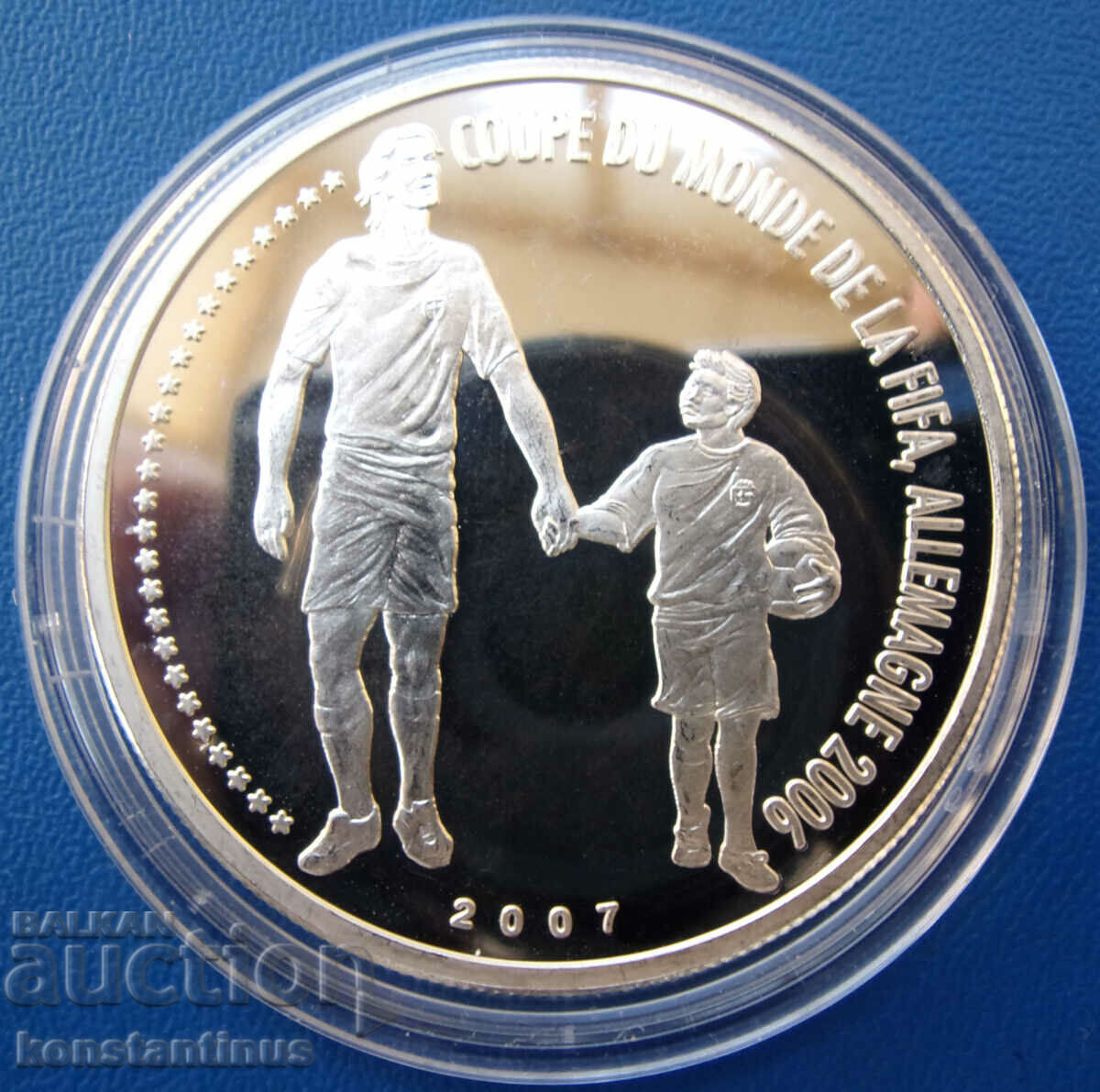 Того  1000  Франка  2007   UNC  PROOF  Rare