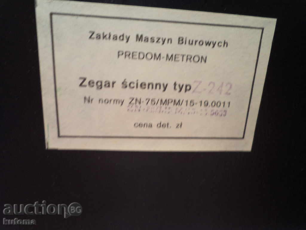 Wall Clock Mechanical - 5